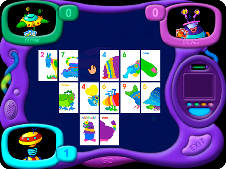 Go Fish & Old Maid Flash Action Software (Windows Download) sharpens multiple skills at once.