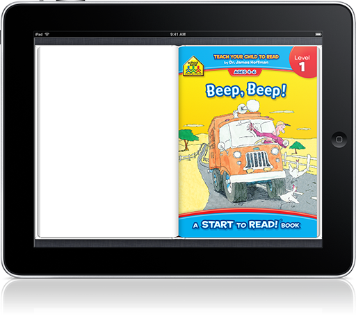 Beep, Beep! Read-along (iOS eBook) is an adorable story for beginning readers.