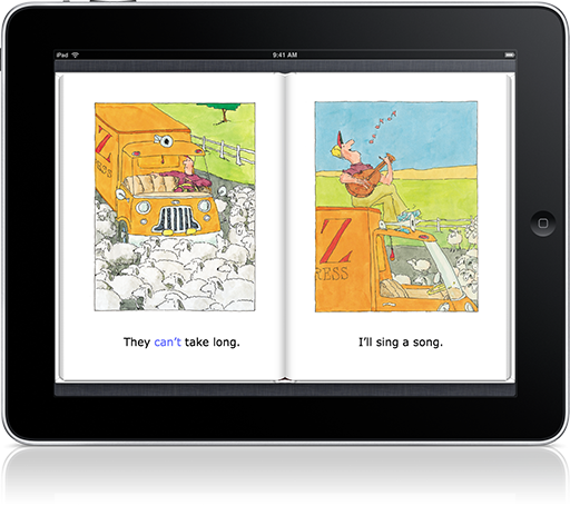 Begin a lifetime love of reading with Beep, Beep! Read-along (iOS eBook).