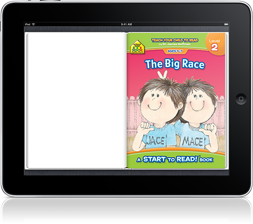 The Big Race Read-along (iOS eBook) helps kids learn to read.