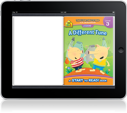 A Different Tune Read-along (iOS eBook) conveys important lessons as little ones learn to read.