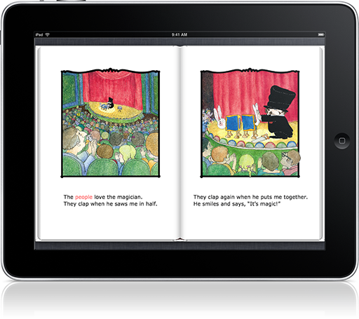 Find delightful surprises on every page of this special It's Magic Read-along (iOS eBook).