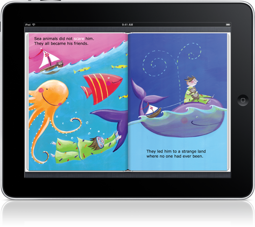 Peter's Dream Read-along (iOS eBook) builds imagination and language skills!
