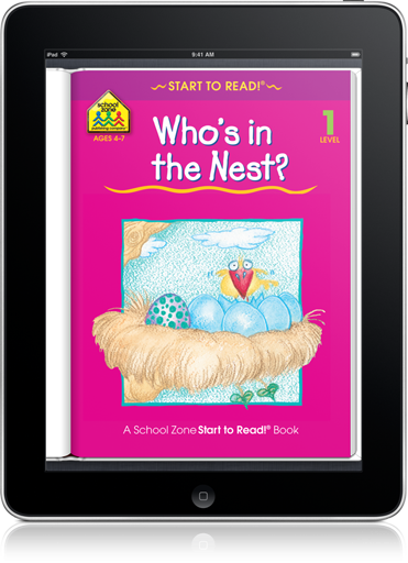 Who's in the Nest? (iOS eBook) will make learning to read fun!