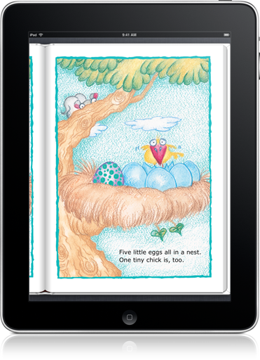 The story of Who's in the Nest? (iOS eBook) will make kindergartners and first graders smile.