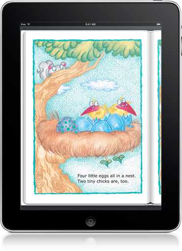 Who's in the Nest? (iOS eBook) is memorable and will capture kids' attention!