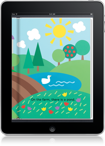 On a Hill (iOS eBook) expands vocabulary and reading skills.