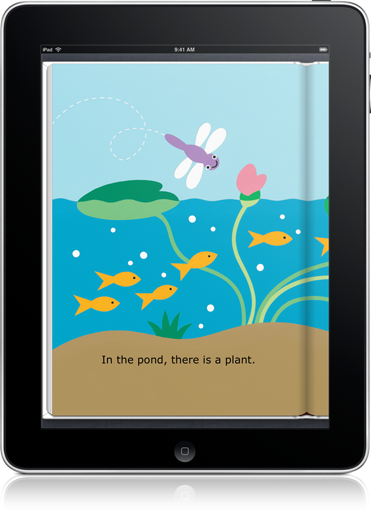 After reading On a Hill (iOS eBook) with a partner, kids will soon be reading it all by themselves!