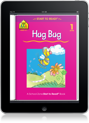 Help teach your child describing words with this Hug Bug (iOS eBook).