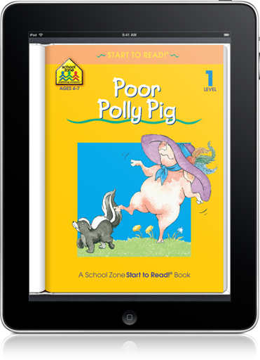 Your child will surely love learning to read with this Poor Polly Pig (iOS eBook).