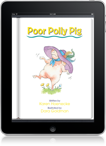 Poor Polly Pig (iOS eBook) will help children learn to read by presenting an interesting story with an easy vocabulary.