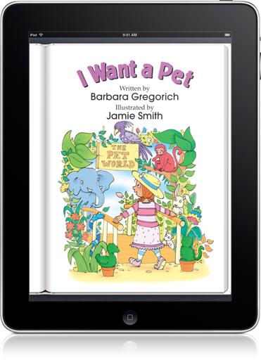 I Want a Pet Read-along (iOS eBook) is one selection from the Start to Read! series.