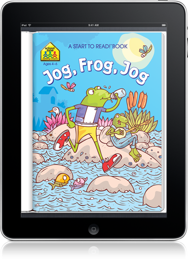 Jog, Frog, Jog (iOS eBook) is charming story for early readers.