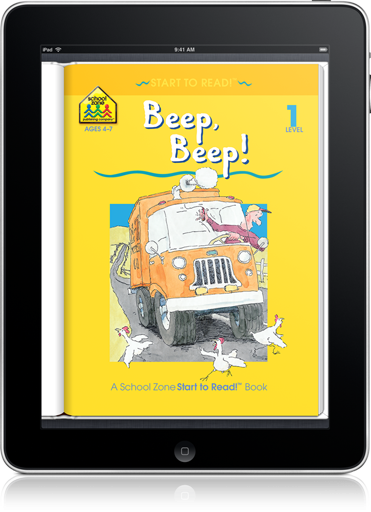 Beep, Beep! (iOS eBook) is an adorable story for beginning readers.