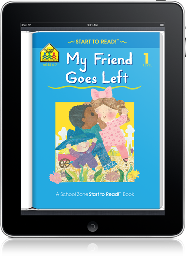 My Friend Goes Left (iOS eBook) is an adorable learn-to-read story.