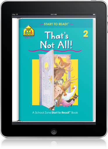 Rhymes and unexpected animal antics make That's Not All! (iOS eBook) so much fun.
