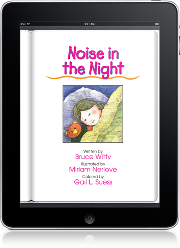 Noise in the Night (iOS eBook) is one selection from School Zone's Start to Read! series.