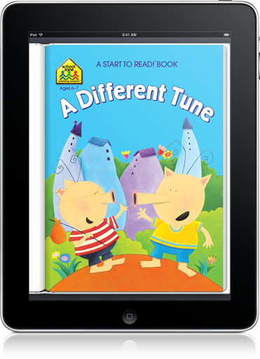 A Different Tune (iOS eBook) conveys important lessons as little ones learn to read.