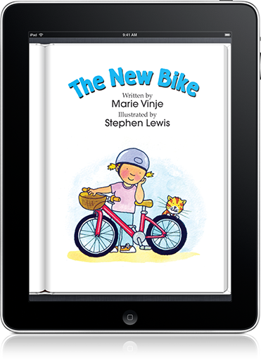 The New Bike (iOS eBook) is one offering from School Zone's Start to Read! series.