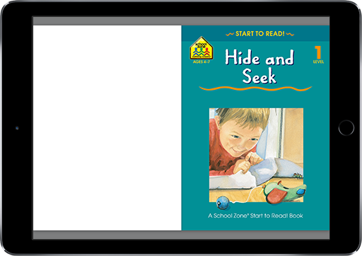 Hide and Seek (iOS eBook) is a charming story for beginning readers that builds vocabulary and imagination.