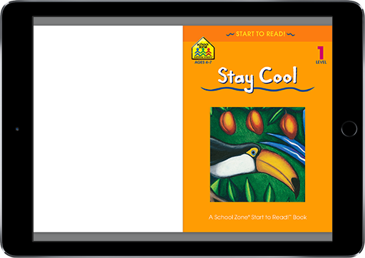 Stay Cool (iOS eBook) is a charming story for beginning readers.
