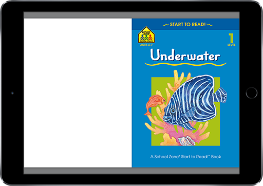 Underwater (iOS eBook) is a charming story for beginning readers.