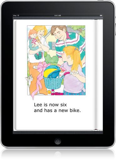 Every child can relate to the themes in The New Bike Classic (iOS eBook).