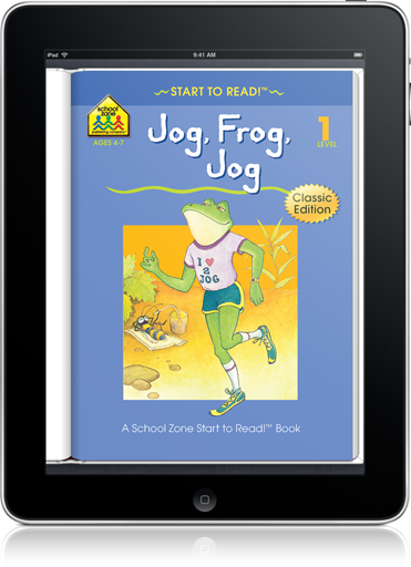 Jog, Frog, Jog Classic (iOS eBook) is charming story for early readers.