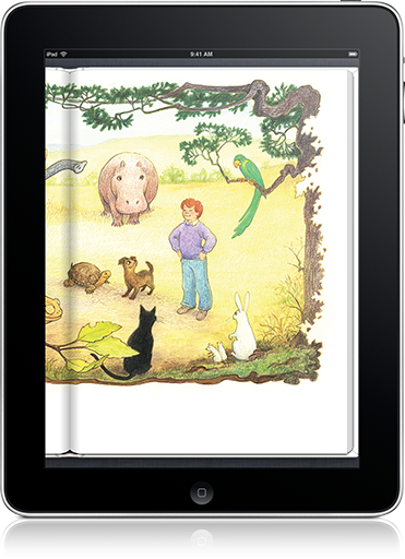 Kids can relate to wanting a really specific pet in I Want a Pet: Classic Edition (iOS eBook).