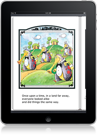 A Different Tune Classic (iOS eBook) uses distinctive illustrations from an early printing of this charming tale.