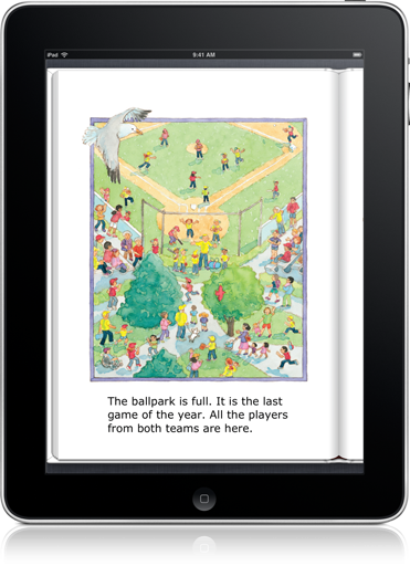 The Last Game Classic (iOS eBook) uses illustrations from an early printing of this story of a tie-breaking game.