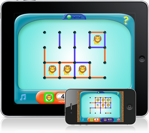 Boost focus, spatial reasoning, and problem-solving skills with this Square-Off (iOS App).