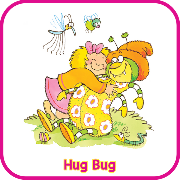Your child will learn colors and describing words with this Hug Bug (MP3 Download).
