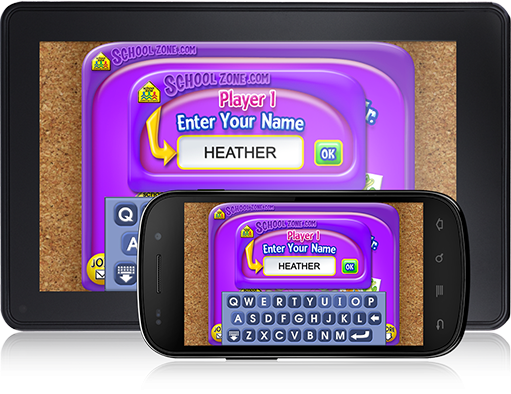 In this Memory Match Jr. (Android App) compete with a friend in two-player mode or play against a built-in opponent. 