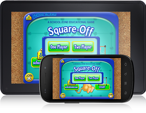 With Square-Off (Android App) play with a friend or against a built-in opponent.