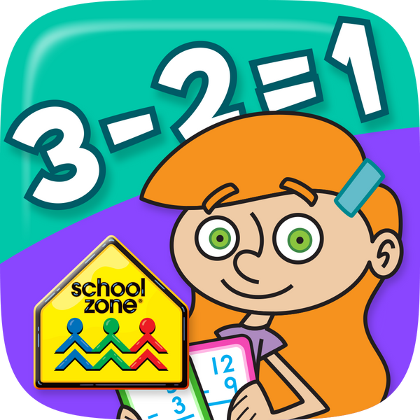 Subtraction Flash Cards (Android App) - School Zone Publishing Company