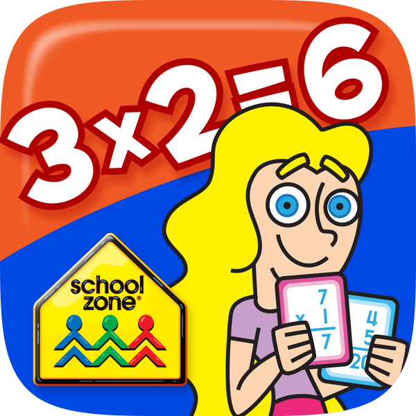 Multiplication Flash Cards (Android App) - School Zone Publishing Company