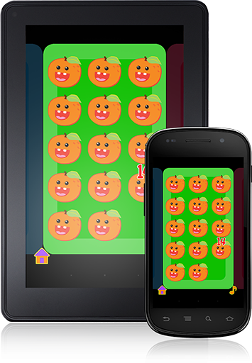This Numbers Flash Cards (Android App) includes working with object sets.