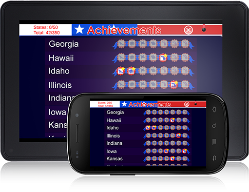 Kids can quiz themselves, friends and family on state facts with this State of Confusion (Android App).