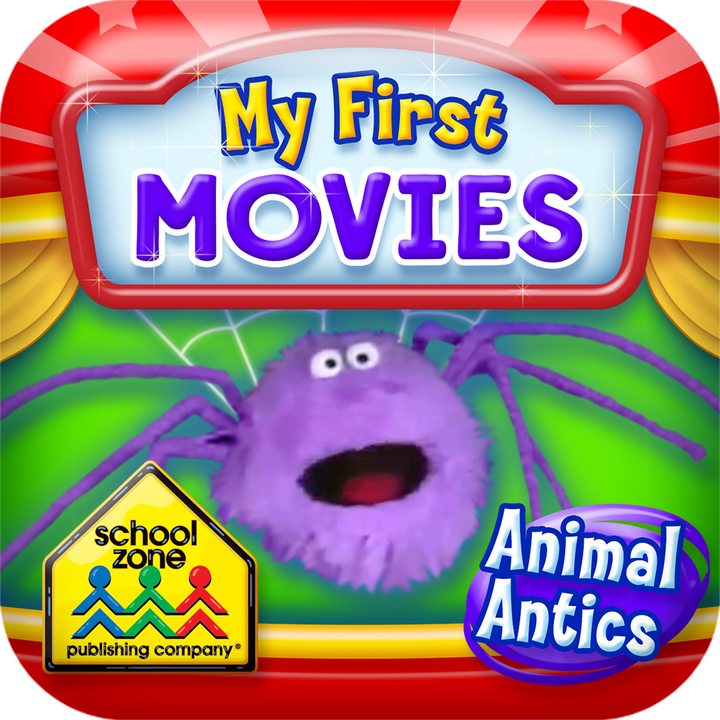 My First Movies Animal Antics (Android App) - School Zone Publishing Company