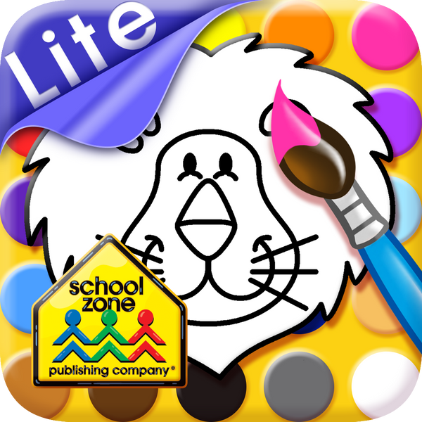I Like to Paint Letters, Numbers, and Shapes - Lite Version (Android App) - School Zone Publishing Company