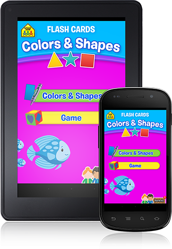Help your child learn important readiness skills with this Colors & Shapes Flash Cards (Android App).